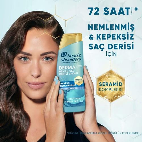 Head&Shoulders DermaXPRO Onarıcı Nemlendirme Kepek Karşıtı Şampuan Hindistan Cevizi Yağı ve Seramid ile 300ml