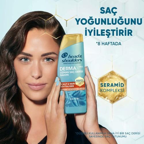 Head&Shoulders DermaXPRO Scalp & Hair Revitaliser Dökülme Şampuan Kafein ve Seramid ile 300ml