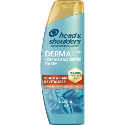 Head&Shoulders DermaXPRO Scalp & Hair Revitaliser Dökülme Şampuan Kafein ve Seramid ile 300ml