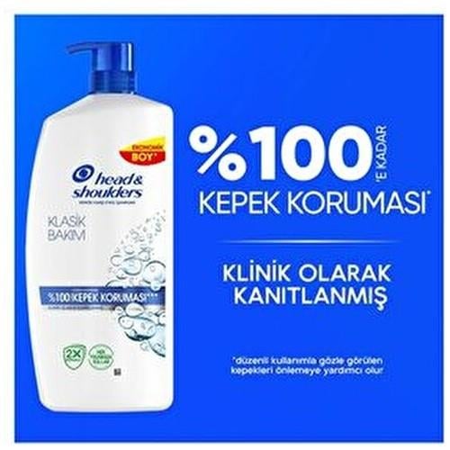 Head&Shoulders Klasik Bakım Şampuanı 800 ml Tüm Saç Tipleri için Kepeğe Karşı Etkili