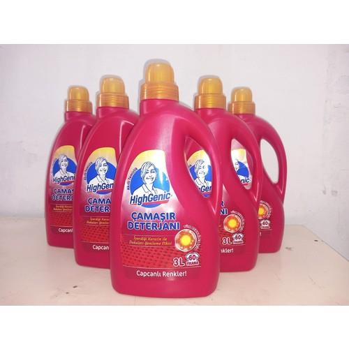 Highgenic Sıvıçamaşırdeterjanı 3 Lt* 6