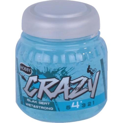 Hobby Crazy Jöle 150 ml Islak Sert Saç Şekillendirme İçin Jel Formu ile Etkili