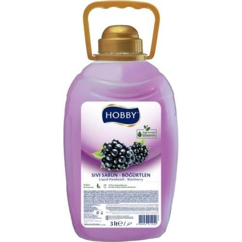 Hobby Sıvı Sabun Böğürtlen 3000 ml Glycerin ile Zenginleştirilmiş El Yıkama