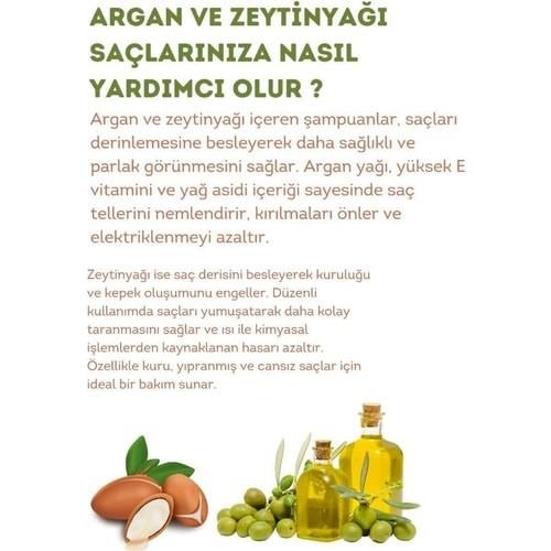 Hunca Care Argan ve Zeytinyağlı Şampuan 675 ml