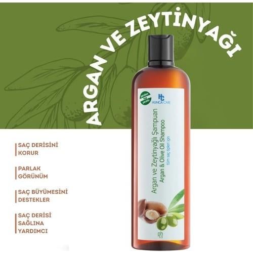 Hunca Care Argan ve Zeytinyağlı Şampuan 675 ml