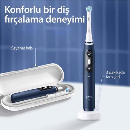 Io 7 Lacivert Şarjlı Diş Fırçası