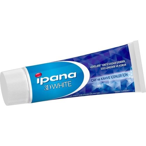 Ipana 3 Boyutlu Beyazlık Diş Macunu Çay ve Kahve İçenler İçin 75 ml
