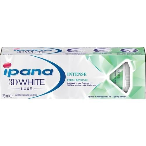 İpana 3 Boyutlu Beyazlık Luxe Diş Macunu Intense 75 ml