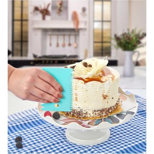 Kaşbaşı Home Hamur Kazıyıcı Kesici Dekoratör Set 3 lü