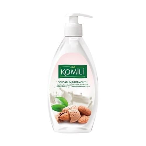 Komili Sıvı Sabun Badem Sütü 400 ml Yumuşak Koku ve Nemlendirici Özellikler