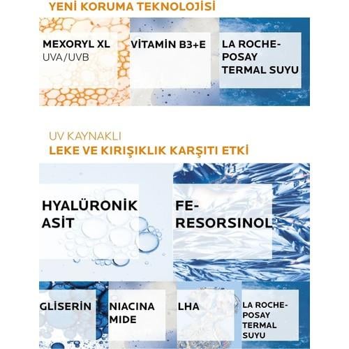 La Roche-Posay Anthelios Age Correct Spf 50 Güneş Kremi 50 ml