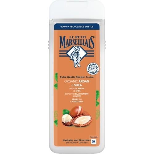 Le Petit Marseillais Organik Argan ve Shea 400 ml Duş Jeli