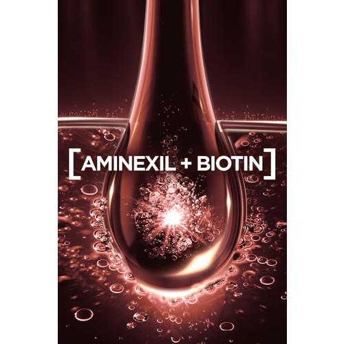 LOréal Paris Elseve Güçlendirici Şampuan - Koparak Dökülmeye Karşı Aminexil ve Biotin İçerir, 300 ml, Bitkisel Formül, Paraben İçermez