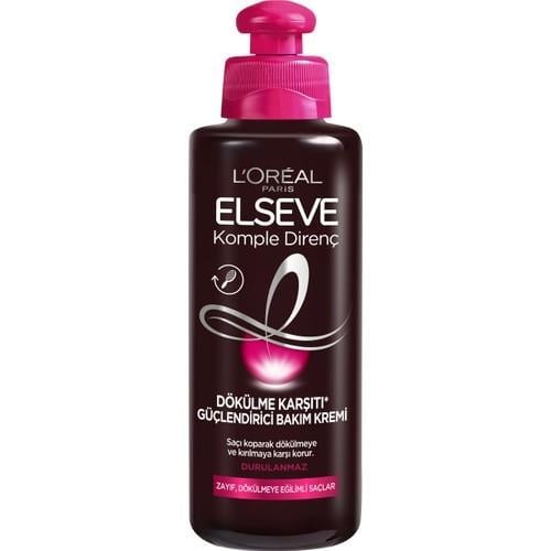 LOréal Paris Elseve Komple Direnç Arginine, Biotin ve B5 İçeren Güçlendirici Saç Kremi Normal Saçlar 200 ml