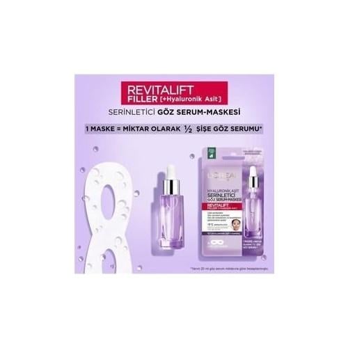 LOréal Paris Revitalift Filler Serinletici Göz Serum Maskesi 3lü Set