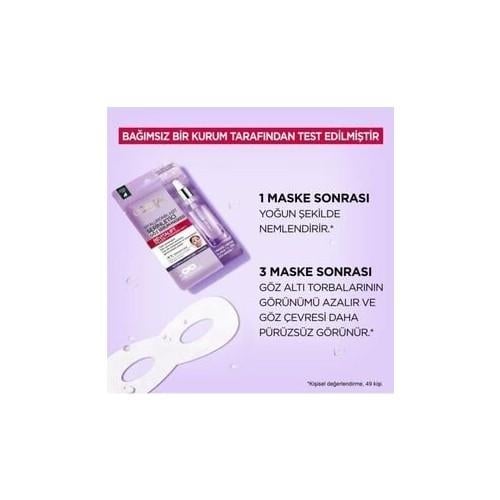 LOréal Paris Revitalift Filler Serinletici Göz Serum Maskesi 3lü Set