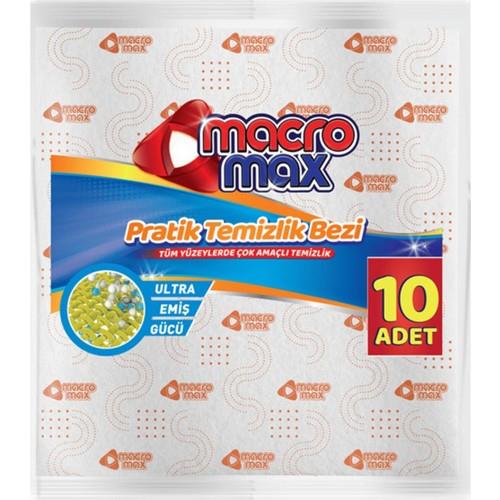 Lummed Macromax - Temizlik Bezi Pratik 10 Adetli 1 Paket