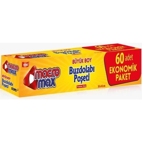 Macromax Büyükboy Buzdolabı Poşeti