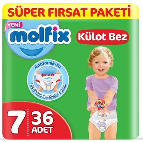 Molfix Külot Bez 7 Beden XX Large Süper Fırsat Paketi 36 Adet