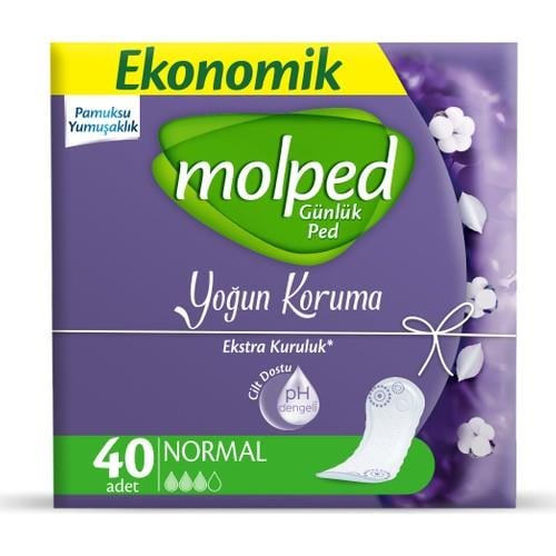 Molped Yoğun Koruma Günlük Ped 40Lı