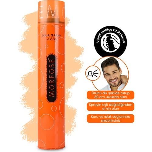 Morfose Ultra Strong Saç Spreyi 400 ml - Güçlü Tutuş