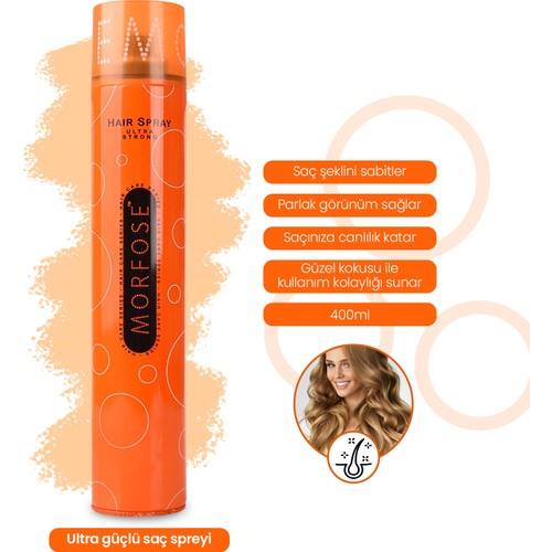 Morfose Ultra Strong Saç Spreyi 400 ml - Güçlü Tutuş