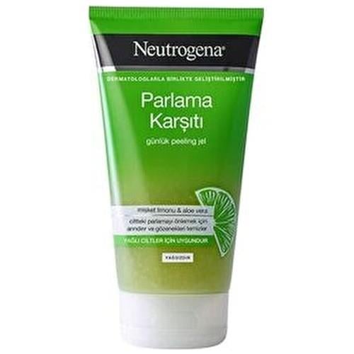Neutrogena Parlama Karşıtı Yüz Temizleme Jeli Aloe Vera Etkisiyle Yağlı Ciltler İçin 150 ml