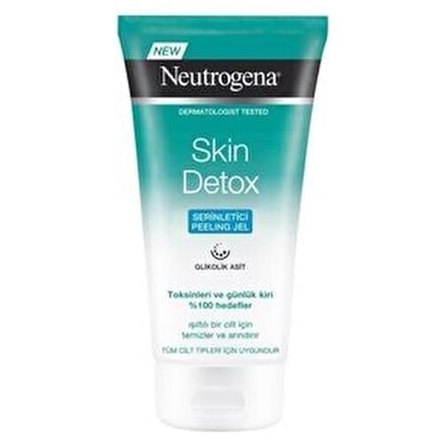 Neutrogena Skin Detox Serinletici Peeling Jel Tüm Cilt Tipleri İçin 150 ml Glikolik Asit İçerir