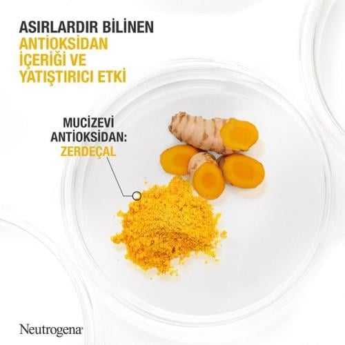 Neutrogena Soothing Yüz Maskesi Zerdeçal İçerikli Tek Kullanımlık 50 ml Hassas Ciltler İçin