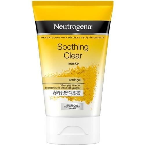 Neutrogena Soothing Yüz Maskesi Zerdeçal İçerikli Tek Kullanımlık 50 ml Hassas Ciltler İçin