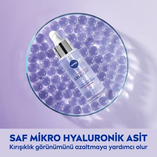 NIVEA Cellular Expert Filler Hyaluronik Asit Dolgunlaştırıcı Cilt Serum 30ml, Yoğun Nemlendirici
