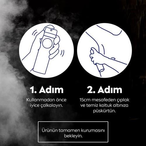NIVEA Kadın Sprey Deodorant Black&White Fresh Invisible 150ml48 Saat Anti-perspirant Koruma