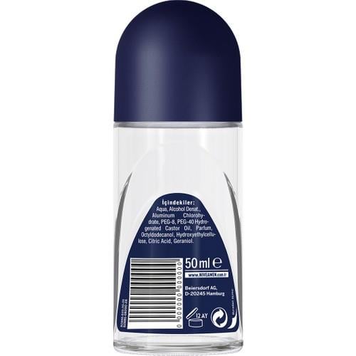 NIVEA Men Erkek Roll On Deodorant Cool Kick 48 Saat Anti-perspirant Koruma  50ml;Serinleten Ferahlık