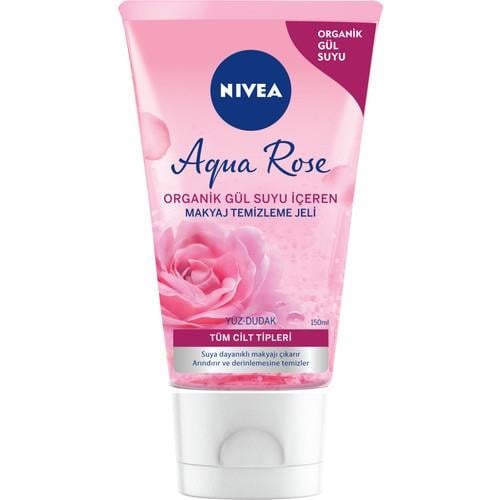 NIVEA Micellair Organik Gül Suyu İçeren Makyaj Temizleme Jeli 150 ml;Dudak ve Yüz için