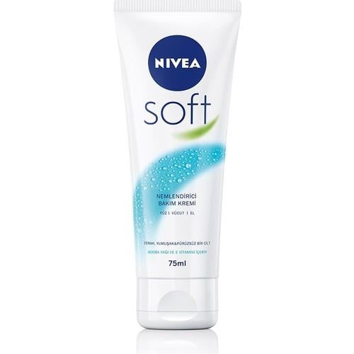 Nivea Soft Nemlendirici Krem Tüp 75 ml