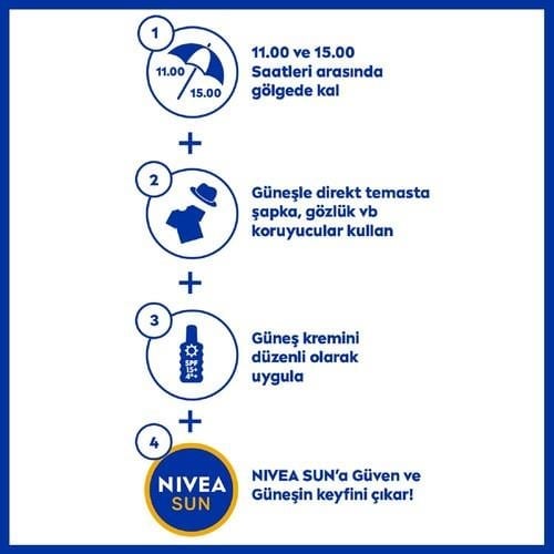 NIVEA Sun SPF20 Güneş Koruyucu & 48 Nemlendirici Güneş Kremi 200 ml Sprey;Anında UVA/UVB Koruması