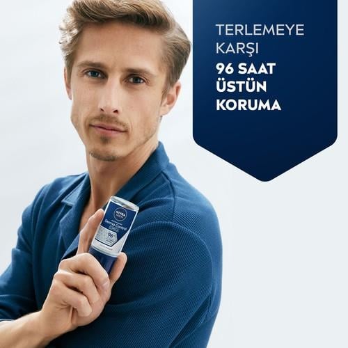 NiveabMen Erkek Roll-on Deodorant Derma Control Clinical 50ml, 96 Saat Üstün Koruma, C Vitamini