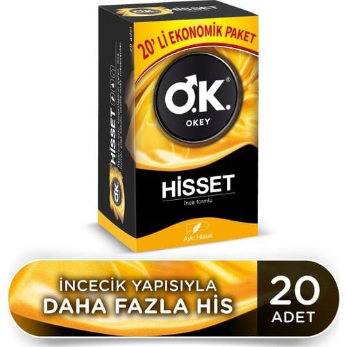 Okey Hisset Prezervatif Ekonomik 20li