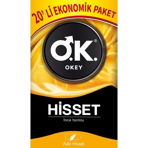 Okey Hisset Prezervatif Ekonomik 20li