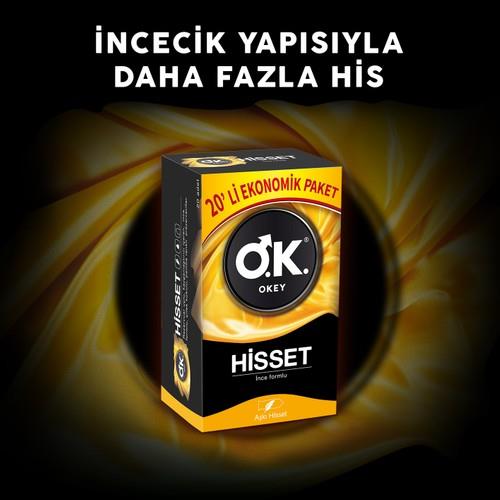 Okey Hisset Prezervatif Ekonomik 20li