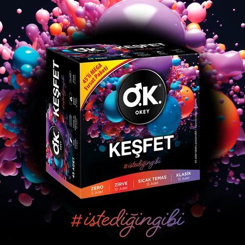Okey Keşfet 45li Prezervatif