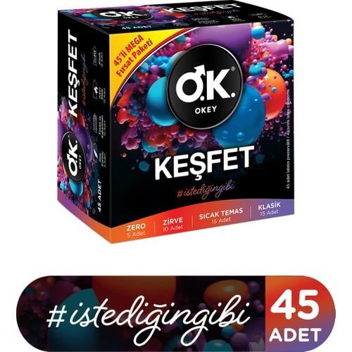 Okey Keşfet 45li Prezervatif