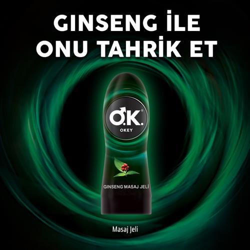 Okey Masaj Jeli  Ginseng 200 ml