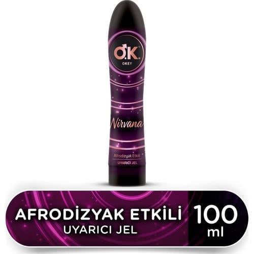 Okey Nirvana Uyarıcı Jel 100 ml Afrodisyak Özelliği ile Aile Planlaması İçin