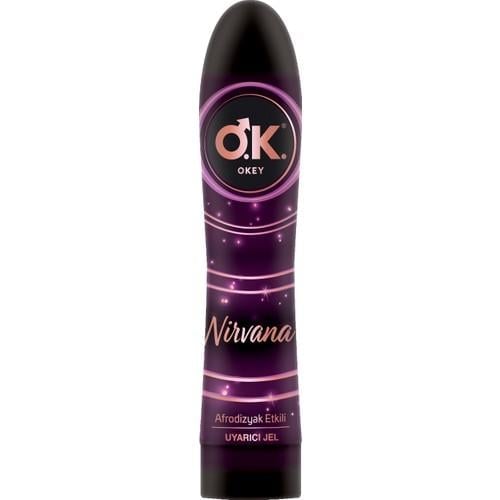 Okey Nirvana Uyarıcı Jel 100 ml Afrodisyak Özelliği ile Aile Planlaması İçin