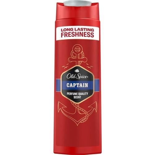 Old Spice Captain Erkek Duş Jeli ve Şampuan 400 ml