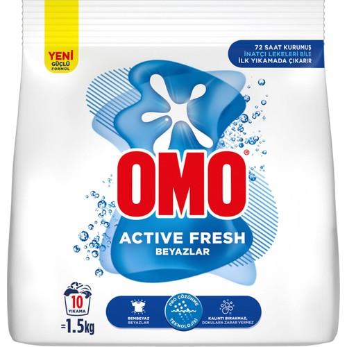 Omo Active Fresh Beyazlar Toz Deterjanı 1.5 KG