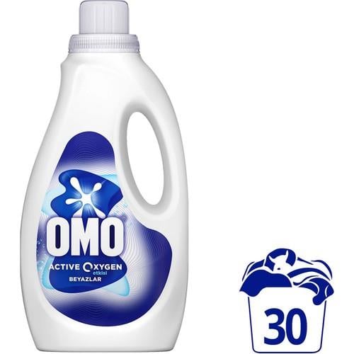 Omo Active Oksijen Etkisi Beyazlar Için Sıvı Deterjan 1500 ml