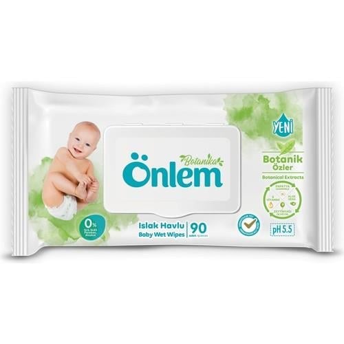 Önlem Botanika Islak Havlu 90 lı
