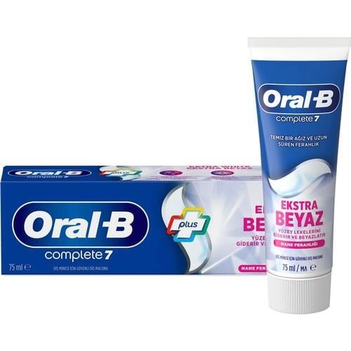 Oral-B Complete 7 Ekstra Beyaz Diş Macunu 75 ml